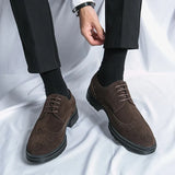 Sapatos de camurça para negócios