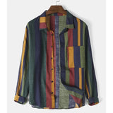 Moda Lusitana - Camisa Mosaico Linhas