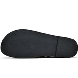 Mocassins de couro com fivela