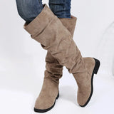 Gunilla Sleek Low-Heel Boots