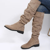 Gunilla Sleek Low-Heel Boots
