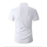 Camisa casual de manga curta