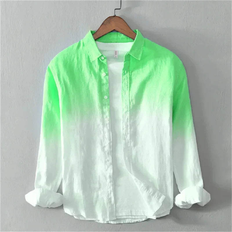 Camisa elegante e colorida