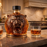 Moda Lusitana - Garrafa de Whisky Cabeça de Leão