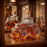 Moda Lusitana - Garrafa de Whisky em Forma de Trator