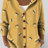 Carmen™ | Cardigan longo artístico e quente