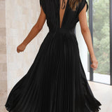 Maria - Vestido plissado elegante