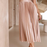 Maria - Vestido plissado elegante