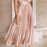 Maria - Vestido plissado elegante