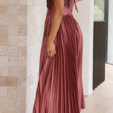 Maria - Vestido plissado elegante