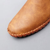 Mocassins em pele Santorini
