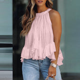 Structured Ruffle Blouse