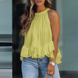 Structured Ruffle Blouse