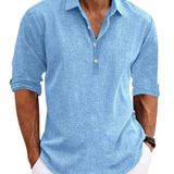 Camisa clássica de algodão Sabbio