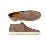 Mocassins casuais de camurça