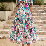 Danielle | Vestido Midi Luxuoso e Atemporal (Quase esgotado)