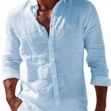 Camisa de linho elegante