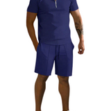 Conjunto de camisa pólo elegante