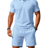 Conjunto de camisas pólo de verão