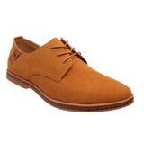 Sapatos de negócios Oxford de camurça