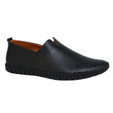 Mocassins em pele respirável