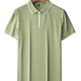 Camisa pólo de algodão elegante