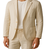 Conjunto casual de linho