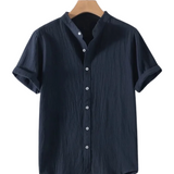 Camisa de algodão respirável