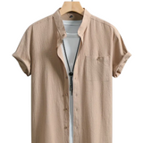 Camisa casual de manga curta