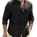 Camisa de linho para homem