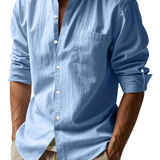 Camisa de linho elegante