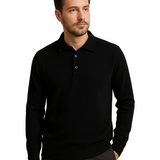 Camisa pólo 100% caxemira