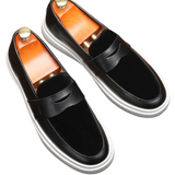 Mocassins em pele Naples