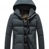 Casaco de inverno elegante e impermeável