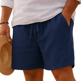 Calções de linho elegantes
