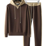 Conjunto de camisola com capuz