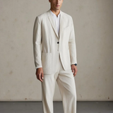 Conjunto de linho elegante
