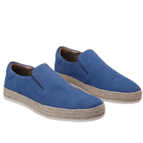 Mocassins de verão em camurça