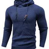 Casaco com capuz elegante para homem