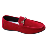 Mocassins de negócios em camurça