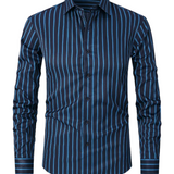 Camisa de negócios elegante para homem