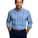 Givalli - Camisa de algodão elegante para homem