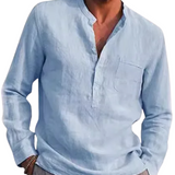 Camisa de algodão respirável