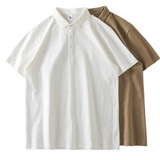 Camisa pólo de algodão para homem