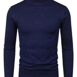 Camisola de gola alta elegante