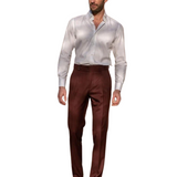 Pantalona de linho Gold Coast
