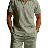 Conjunto de linho para homem