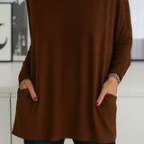 Victoria – Blusa longa feminina com elegância descontraída