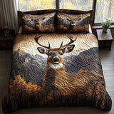 Conjunto dos roupa de cama acolchoada de 3 Peças Animais da Floresta