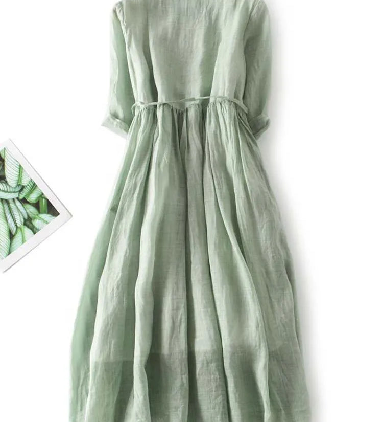 Arya - Vestido Vintage com Elegância Atemporal